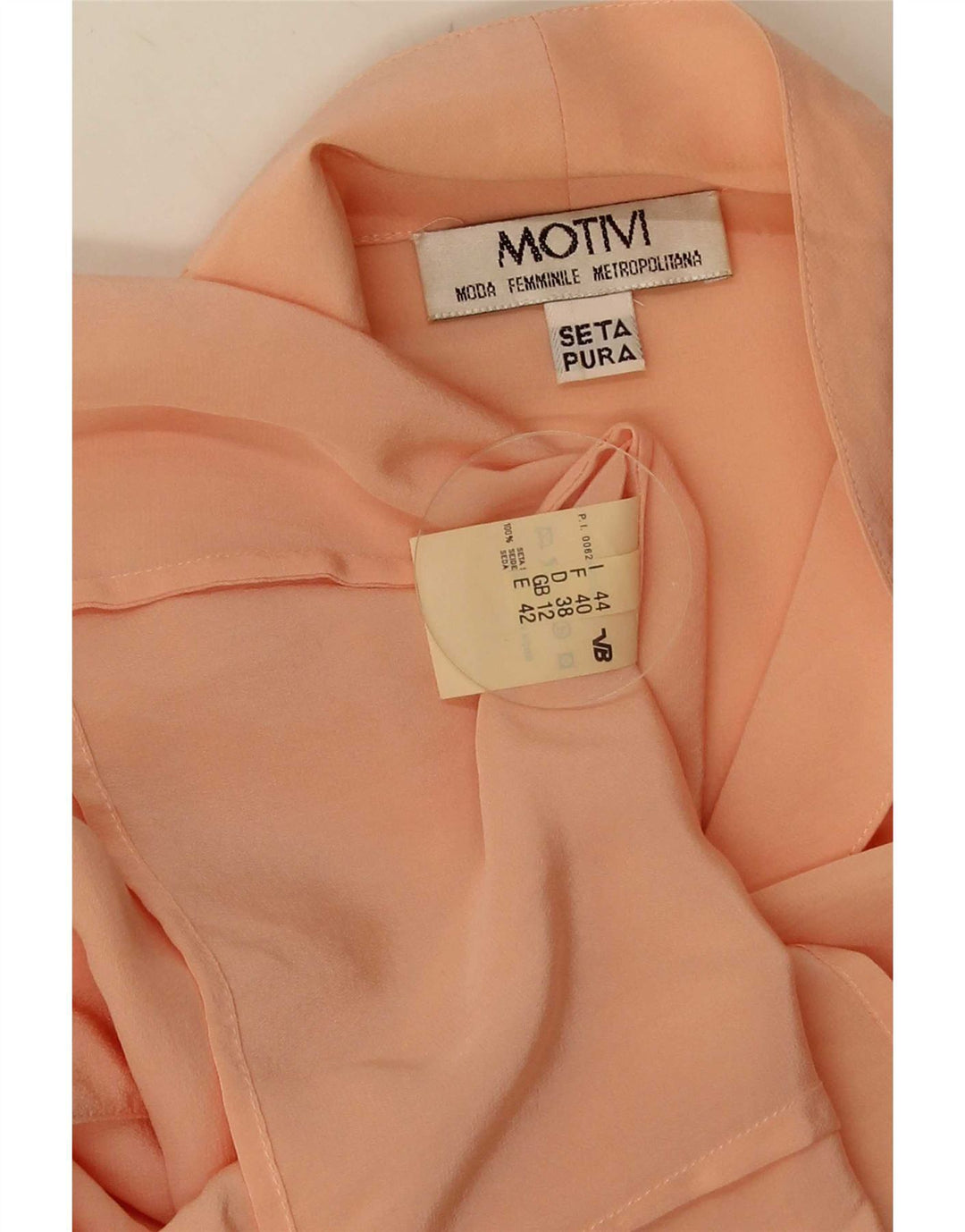 MOTIVI Camicia da donna Camicetta UK 12 Seta rosa medio