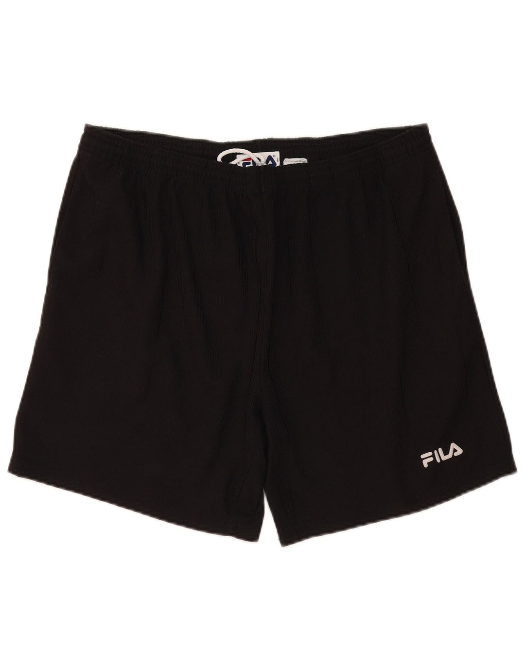 Pantaloncini sportivi da uomo Fila poliestere medio nero