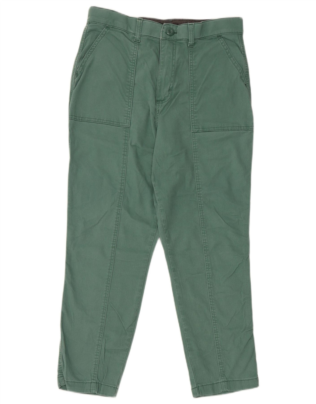 Pantaloni corti dritti vestibilità regolare da donna LEE US 6 Medium W30 L24 Verde