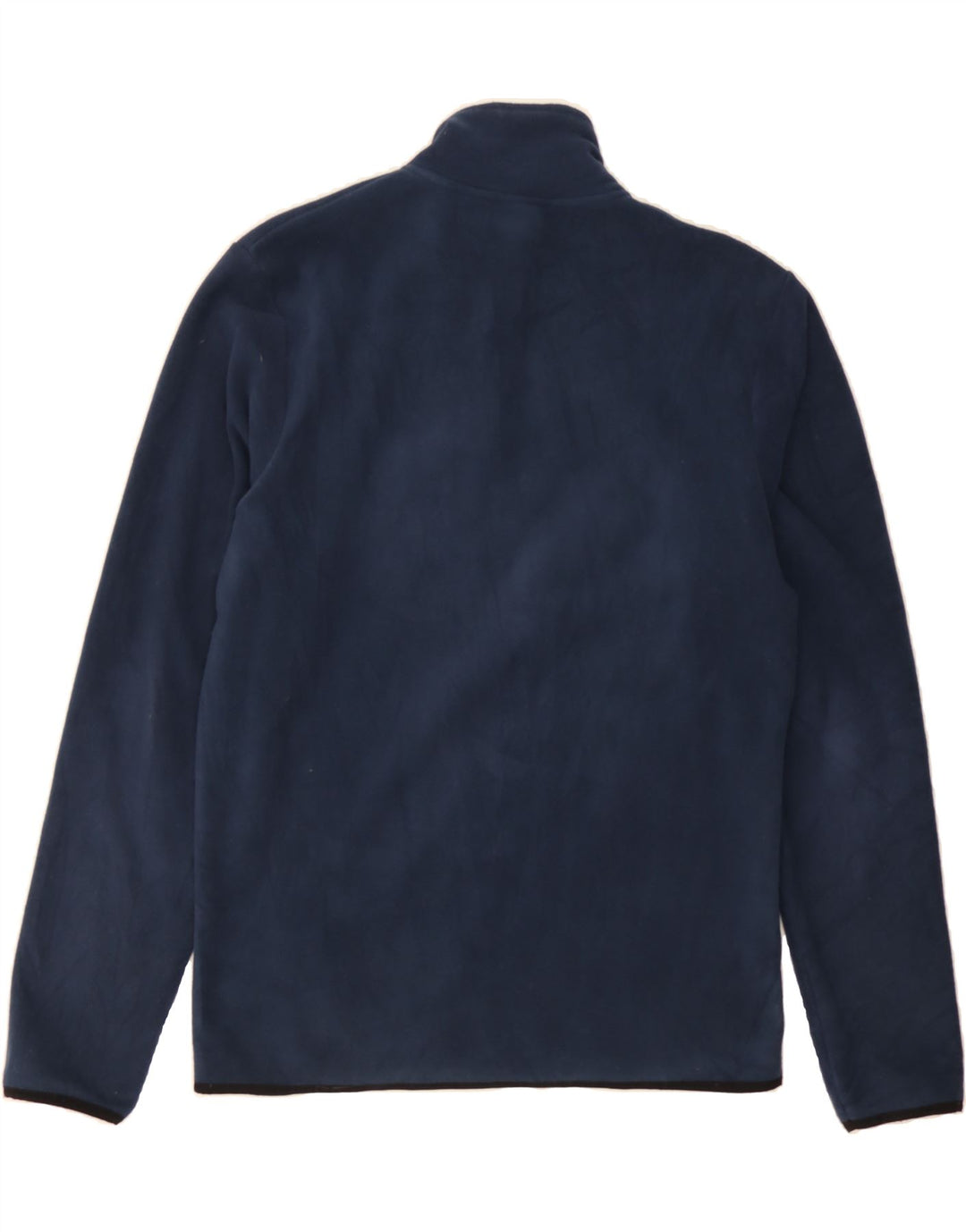 DIADORA Mens Fleece Jacket UK 38 Medium Navy Blue Polyester Vintage Diadora and Second-Hand Diadora from Messina Hembry 