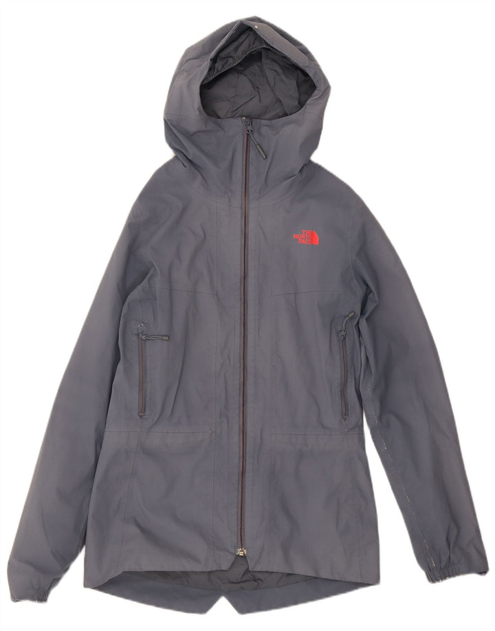 Giacca antipioggia con cappuccio da donna The North Face UK 6 XS poliestere grigio