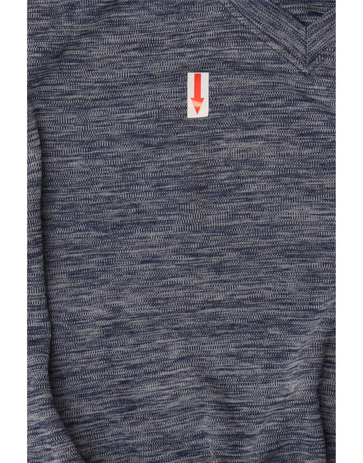 Maglietta Under Armour da donna Heat Gear UK 12 Medium Navy Blue Flecked