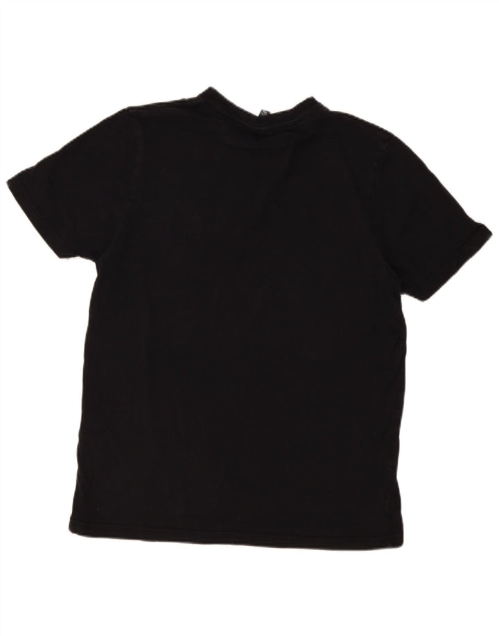T-shirt da uomo slim fit Ellesse, taglia grande, in cotone nero