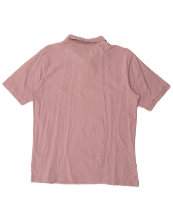 Polo Kappa Uomo Cotone Rosa Medio
