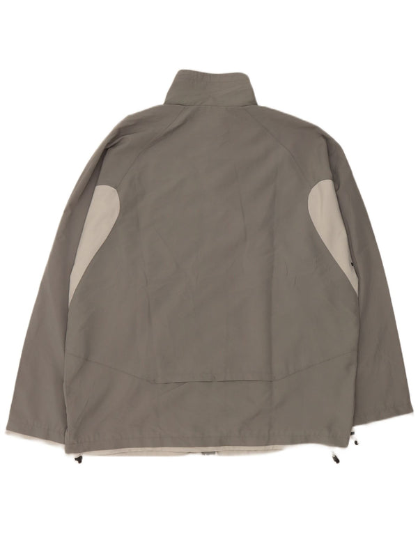 Giacca da tuta da uomo Lotto XL Poliestere color block grigio