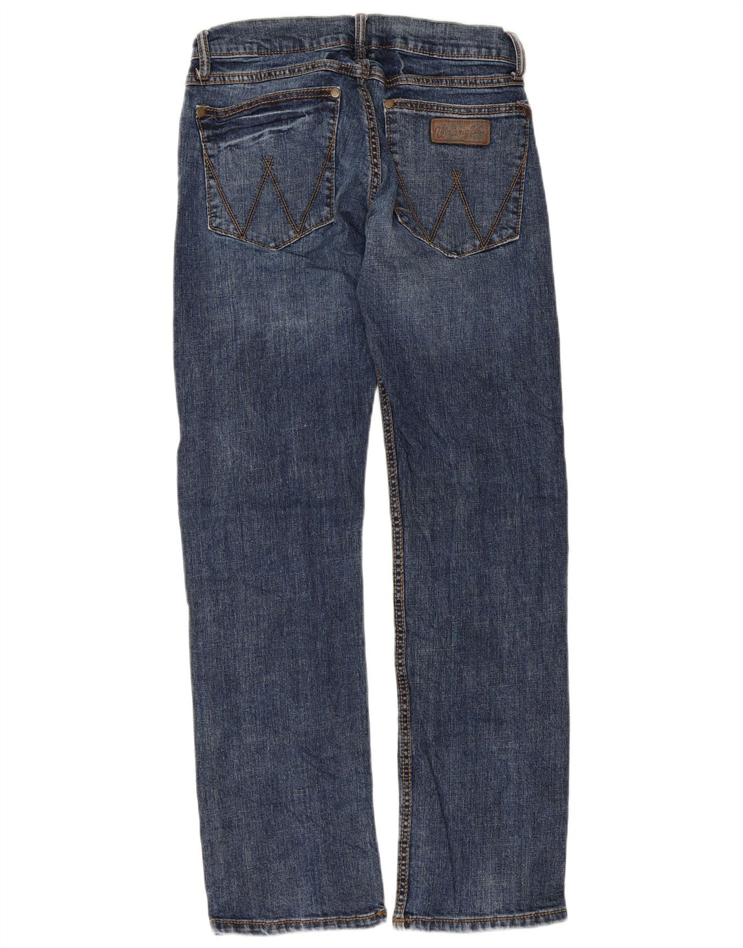 Jeans dritti slim retrò da donna Wrangler W28 L30 Blu