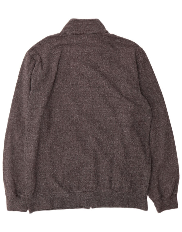 Giacca da tuta da uomo Champion 2XL Cotone color block grigio