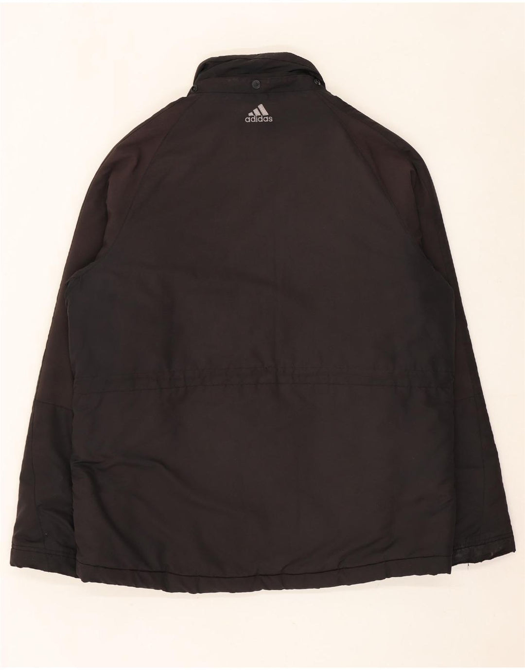 Giacca a vento da uomo ADIDAS UK 40 grande poliestere nero