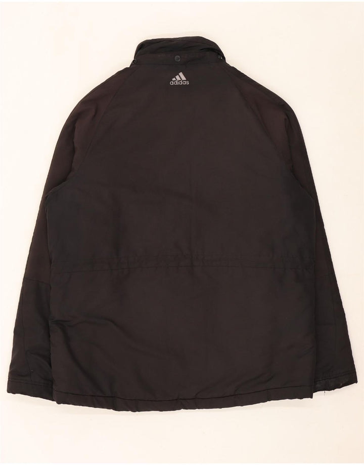Giacca a vento da uomo ADIDAS UK 40 grande poliestere nero