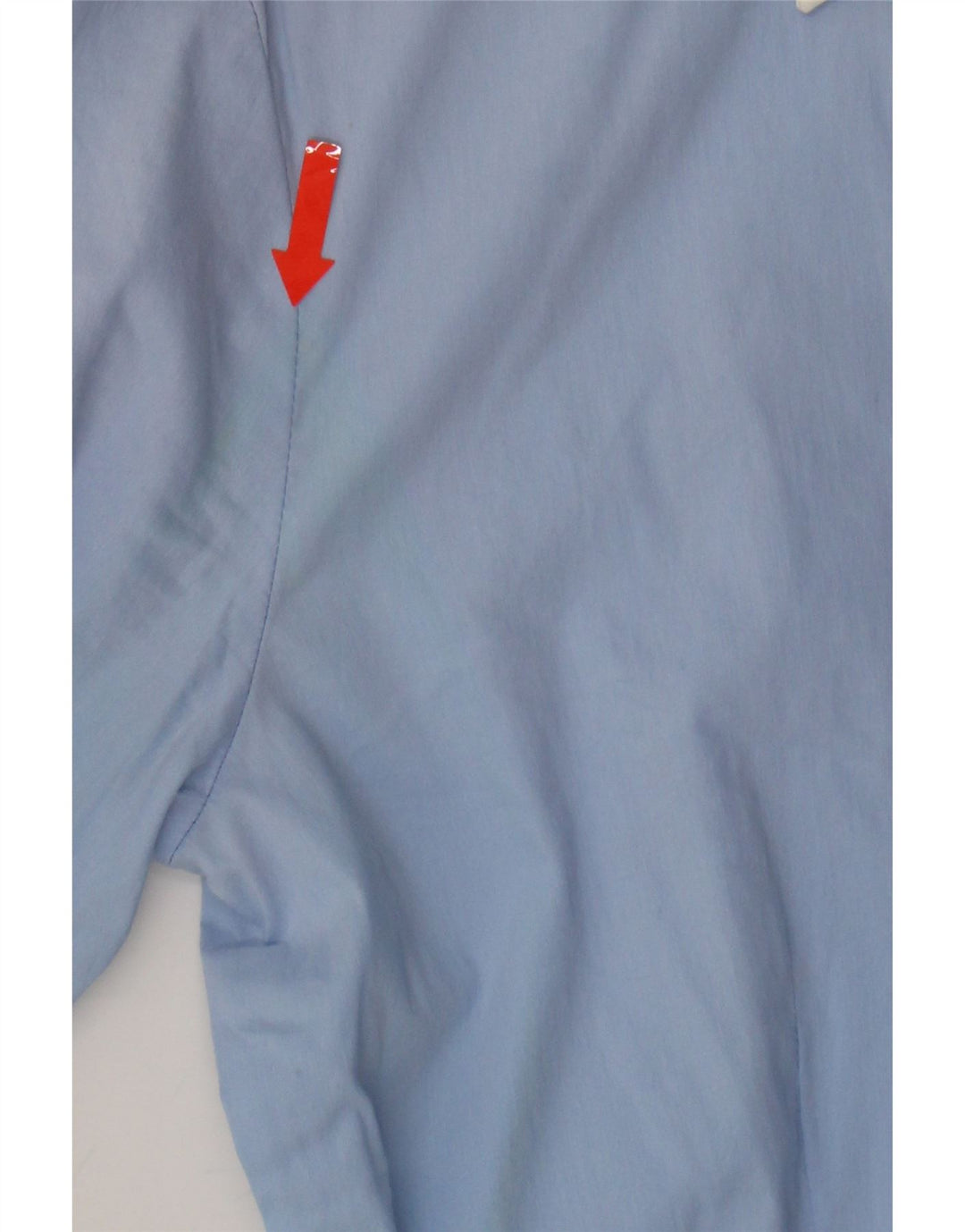 MAX & CO. Womens Pullover Shirt UK 10 Small Blue Colourblock Cotton Vintage Max & Co. and Second-Hand Max & Co. from Messina Hembry 