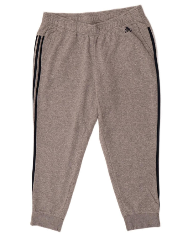 Pantaloni da tuta da donna Adidas Joggers UK 20/22 XL Cotone grigio