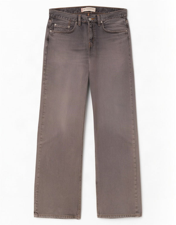Levi's Uomo 529 Jeans dritti a vita bassa W32 L32 Cotone grigio