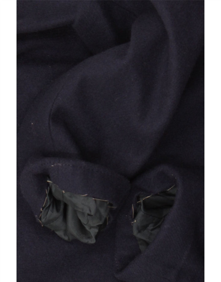Giacca Blazer a 2 Bottoni Benetton da Bambino 10-11 Anni Media in Lana Blu Navy