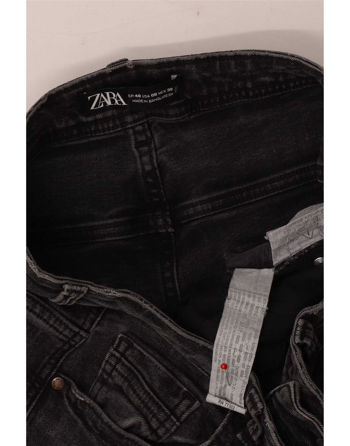 Jeans skinny da donna Zara EU 40 medio W30 L28 cotone grigio