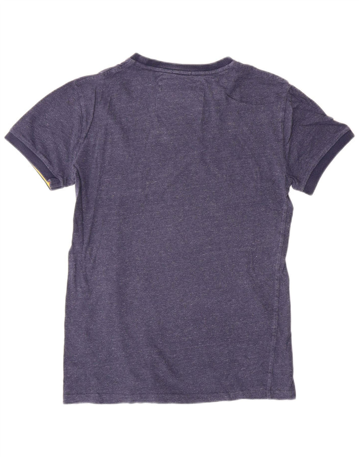 Maglietta da uomo SUPERDRY Top piccola blu