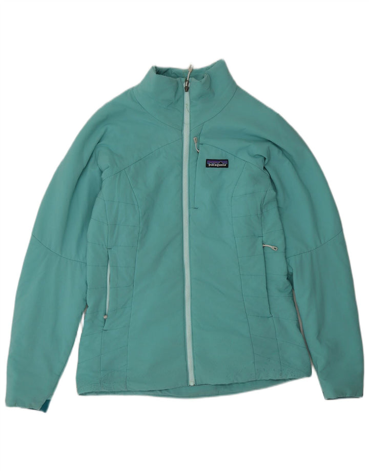 Giacca a vento da donna Patagonia UK 14 nylon verde medio