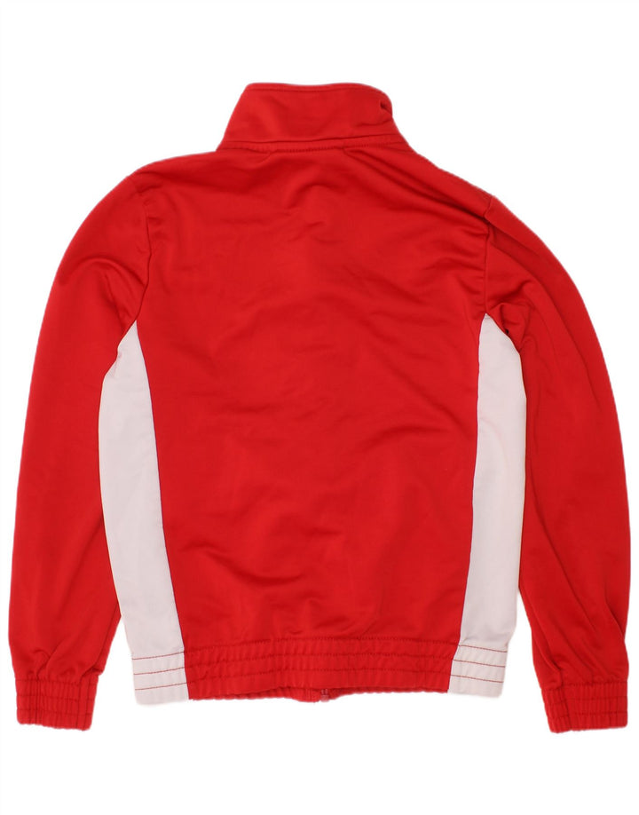 Giacca da tuta da ragazzo LOTTO 7-8 anni XS Colorblock rosso