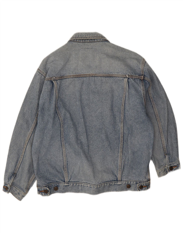 Giacca di jeans vintage da uomo UK 36 piccola blu