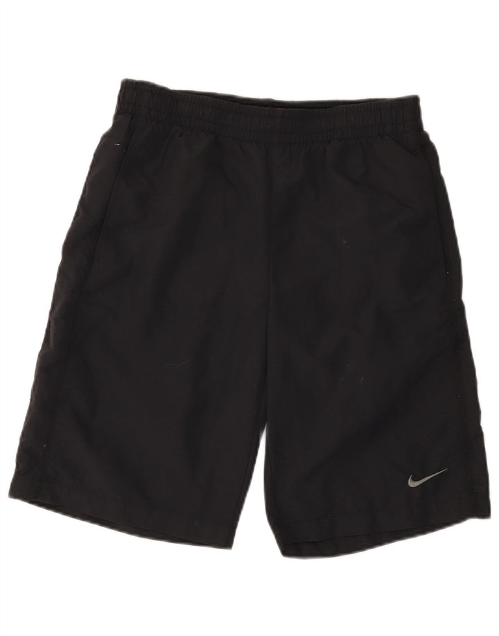 Pantaloncini sportivi Nike da uomo piccoli in nylon nero