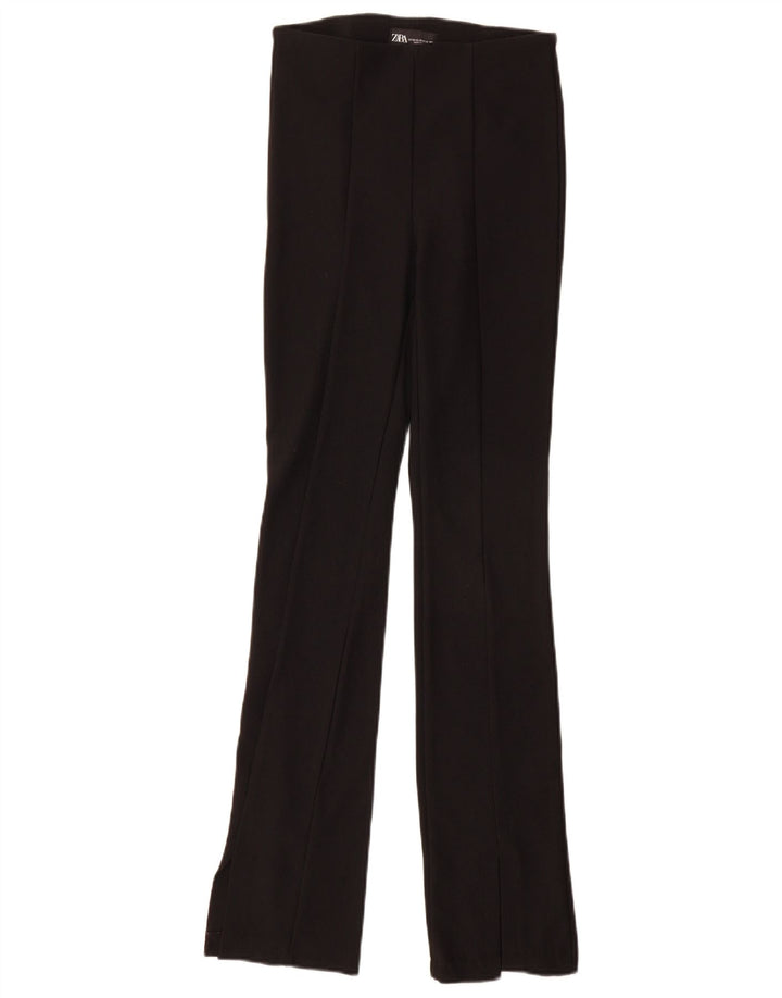 Leggings svasati da donna Zara UK 6 XS neri