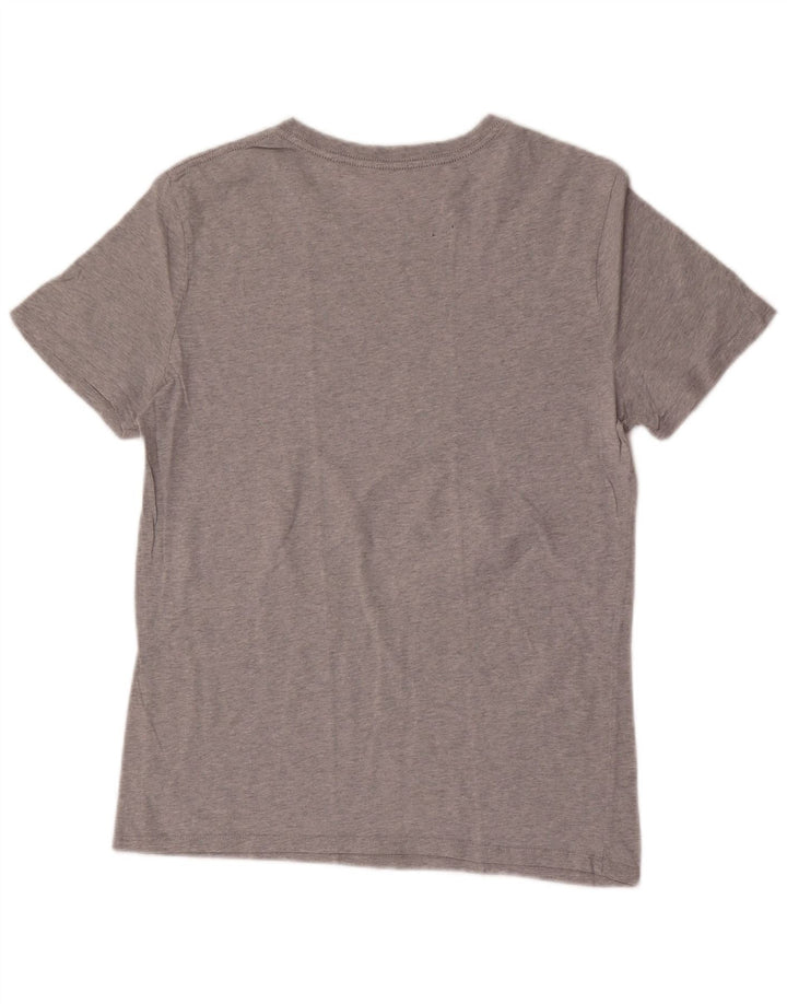 T-shirt grafica da uomo Guess Top piccola grigia