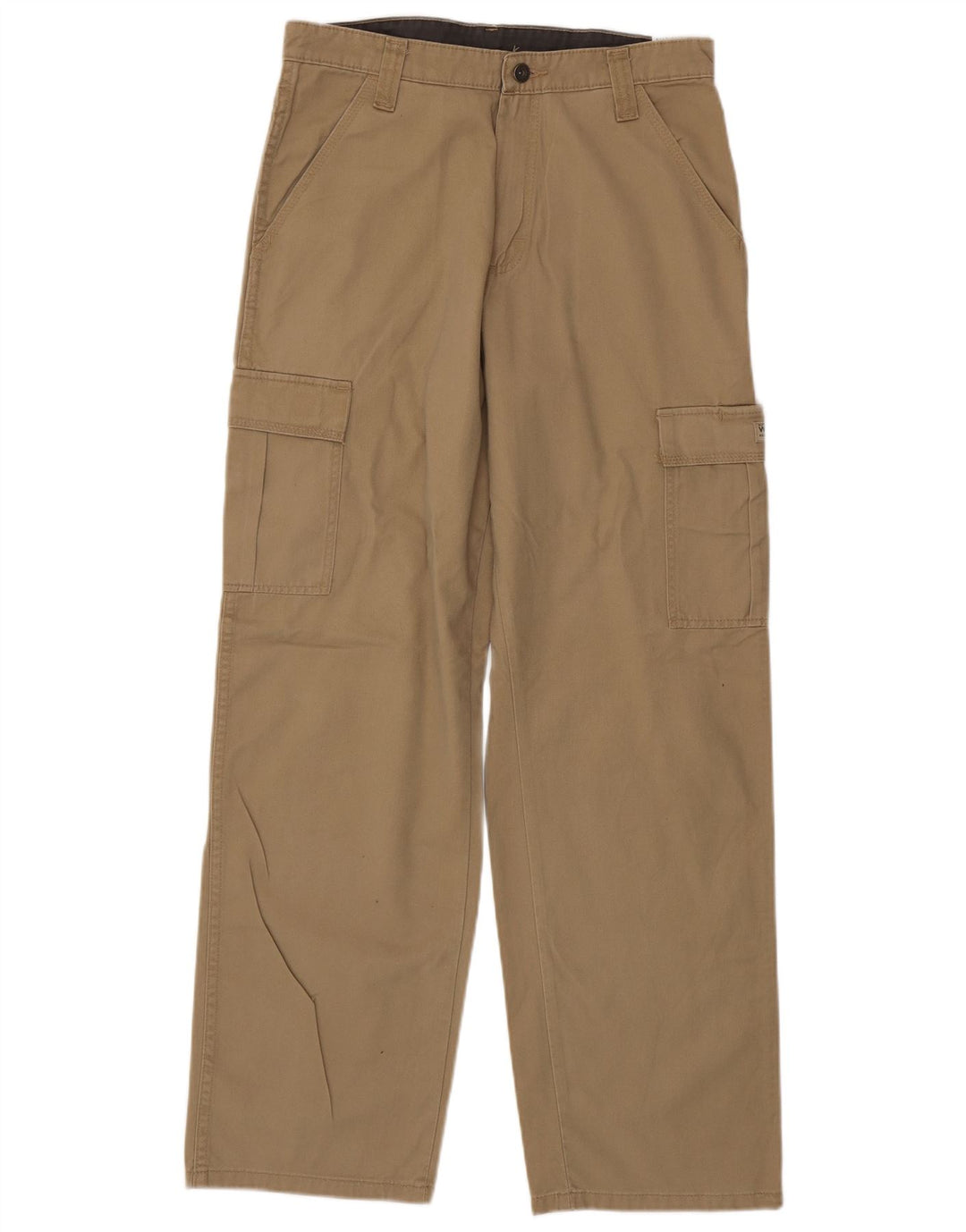 Pantaloni cargo dritti da uomo Wrangler W30 L32 in cotone beige