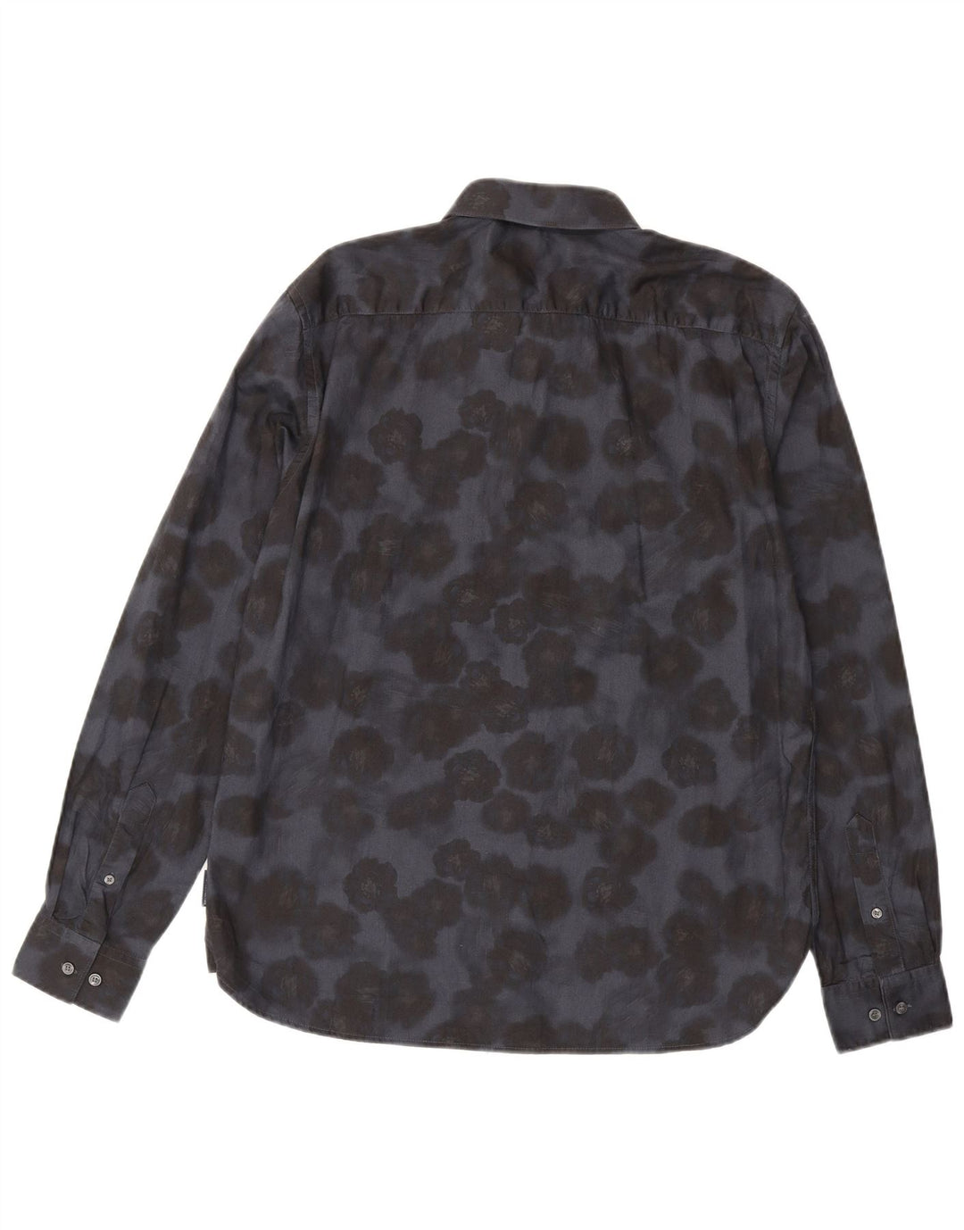 Camicia da uomo dalla vestibilità regolare di French Connection, grande cotone floreale blu navy