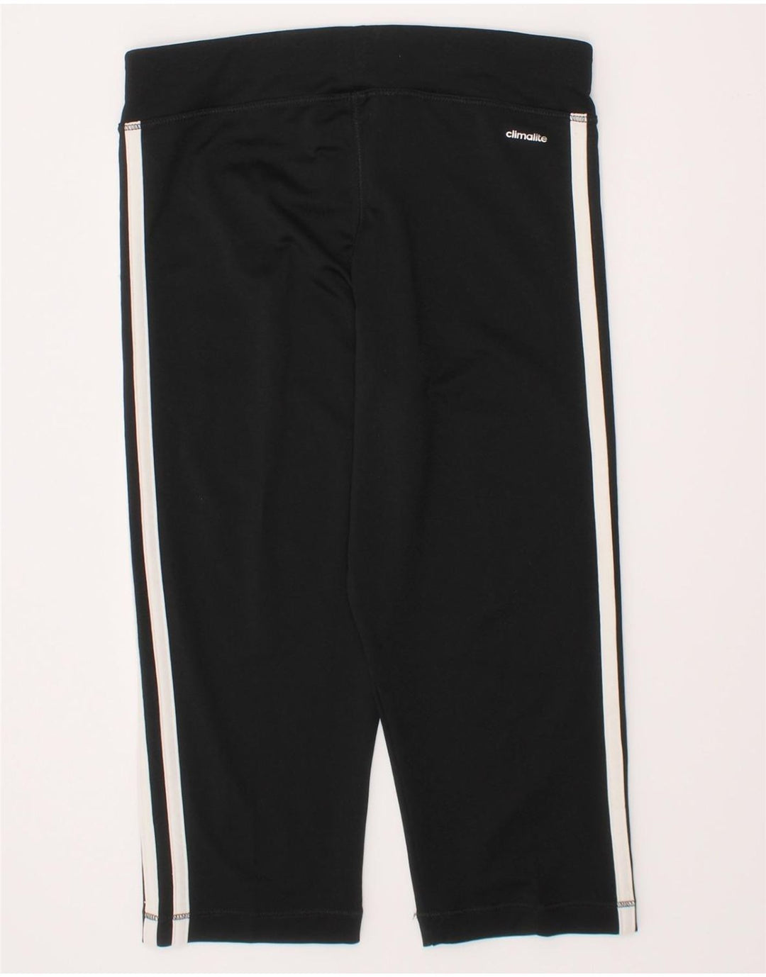 Leggings ADIDAS Climalite per ragazze 11-12 anni in poliestere nero