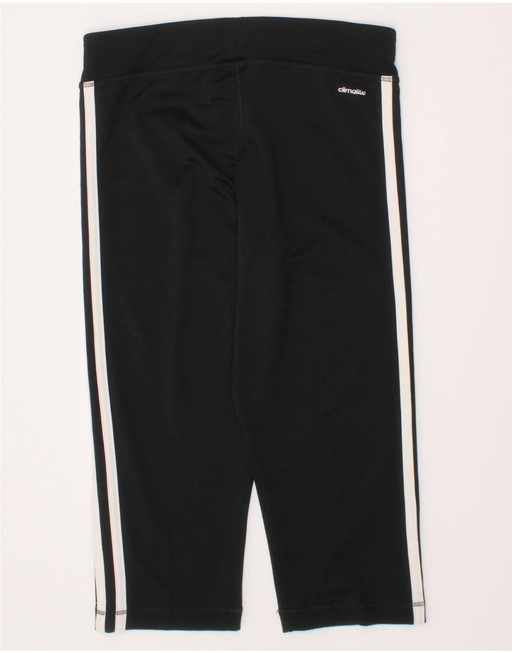 Leggings ADIDAS Climalite per ragazze 11-12 anni in poliestere nero