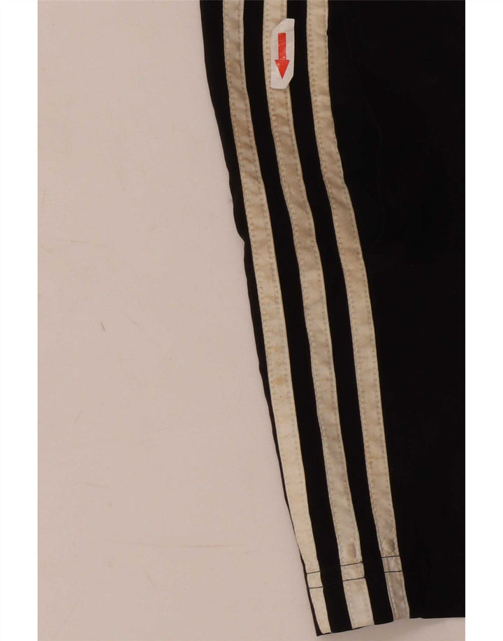 Pantaloncini sportivi da uomo Adidas medi neri in poliestere