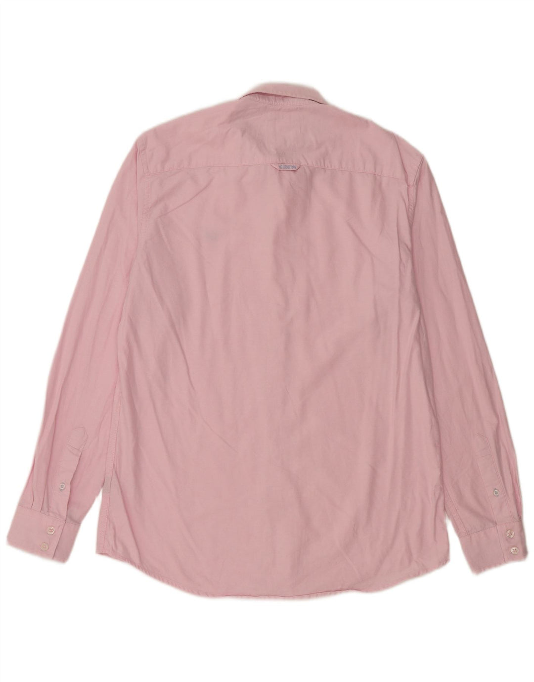 CREW CLOTHING Camicia da uomo slim fit in cotone rosa medio