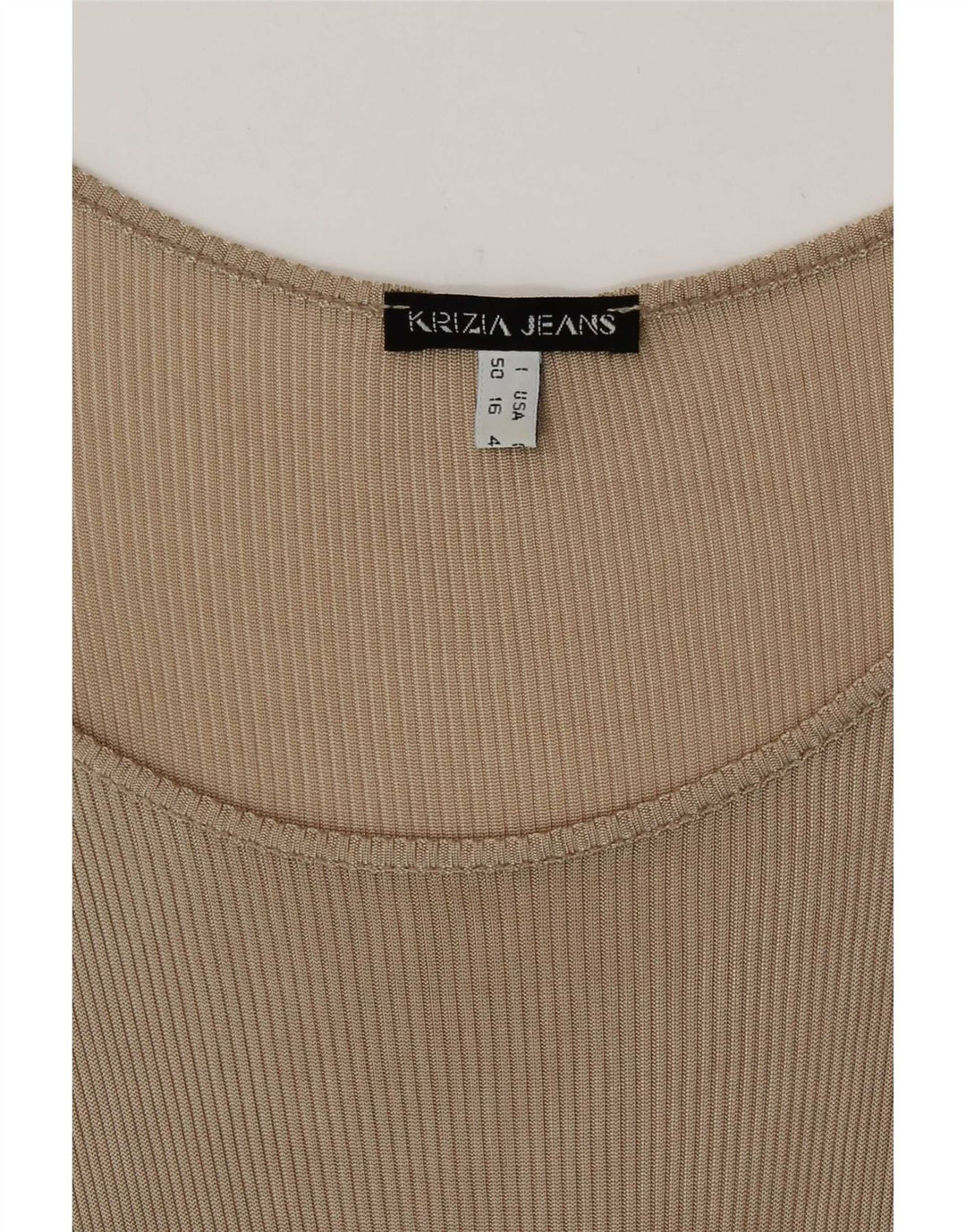Canotta da donna Krizia UK 20 2XL Beige
