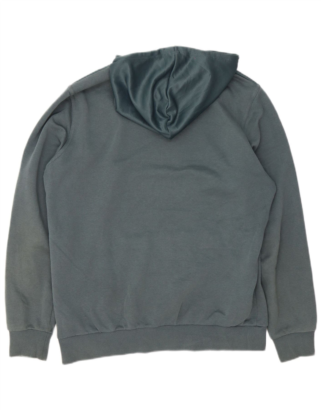 Felpa con cappuccio da uomo Puma in cotone blu medio