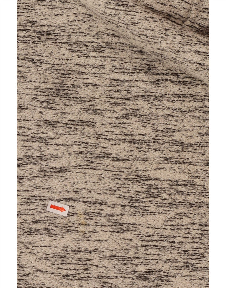 Maglione con cappuccio da uomo WEIRD FISH piccolo grigio chiazzato