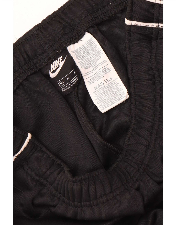 Pantaloni da tuta con grafica Nike da uomo, pantaloni da jogging, poliestere nero medio