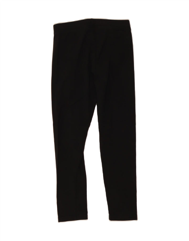 ADIDAS Womens Leggings UK 8/10 Small Black Cotton Vintage Adidas and Second-Hand Adidas from Messina Hembry 