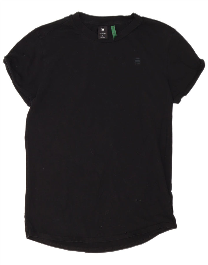 T-shirt da uomo G-Star Top piccola in cotone nero