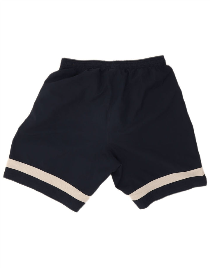 Pantaloncini sportivi grafici Nike da uomo, poliestere color block medio blu navy