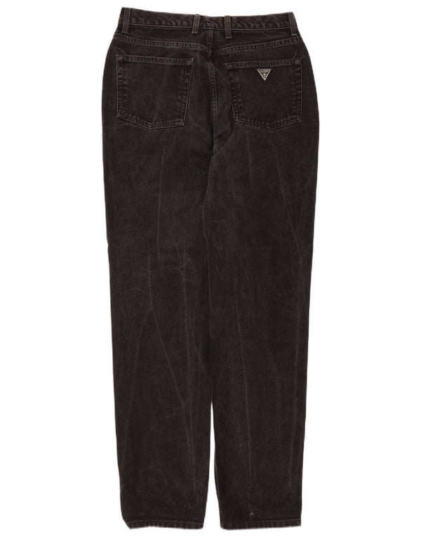 Jeans affusolati da donna Guess W31 L30 cotone nero