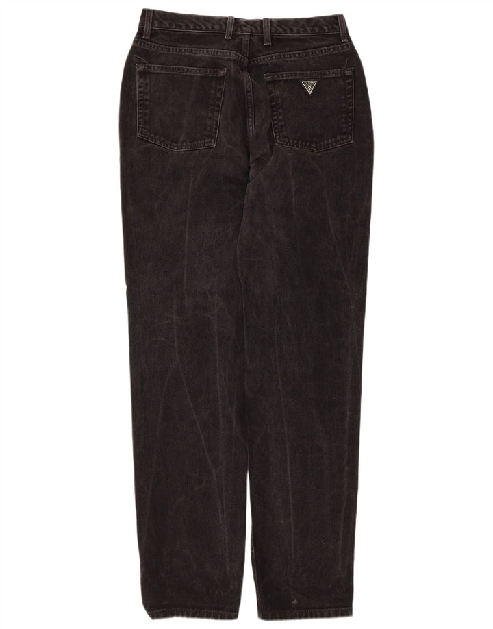 Jeans affusolati da donna Guess W31 L30 cotone nero