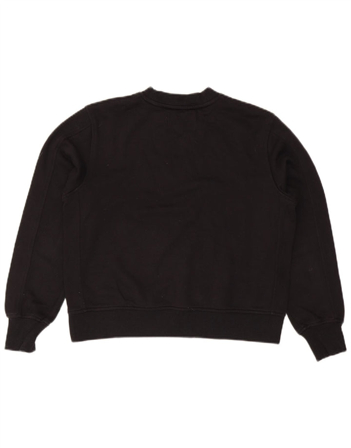Felpa oversize da donna Calvin Klein Jeans Jumper UK 10 Small Nero