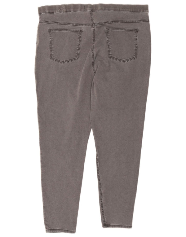 Jeans Jeggings da donna Marks & Spencer UK 20 2XL W38 L26 Cotone grigio