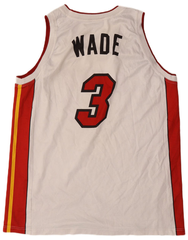 Canotta grafica Champion da uomo Miami Heat 2XL Poliestere color block bianco