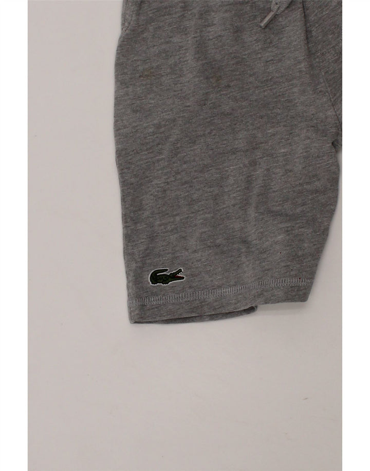 LACOSTE Boys Sport Shorts 6-7 Years  Grey Cotton Vintage Lacoste and Second-Hand Lacoste from Messina Hembry 