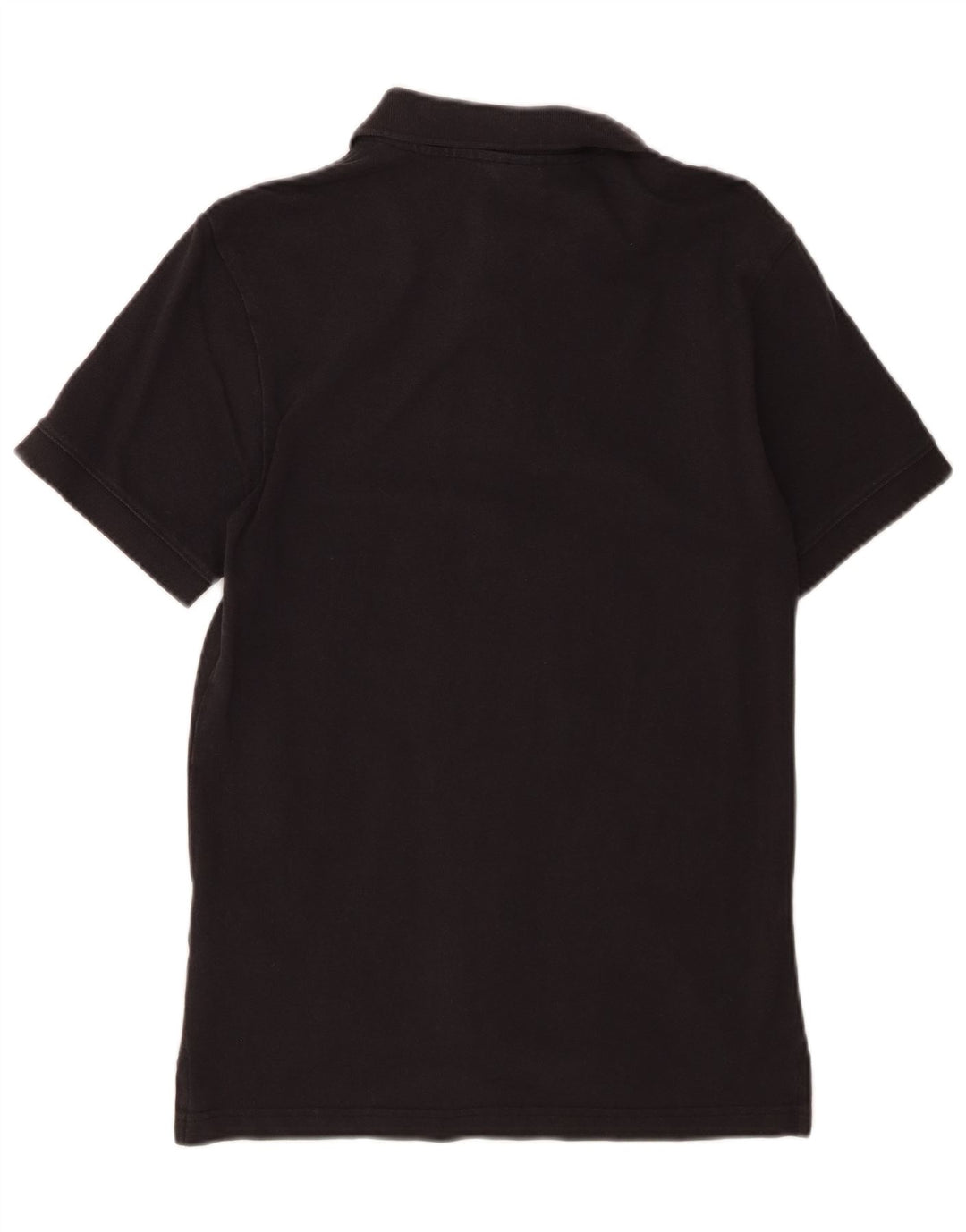 NIKE Mens Polo Shirt XS Black Cotton
