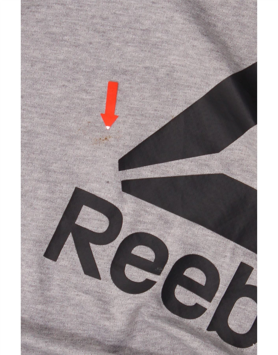 REEBOK Mens Graphic T-Shirt Top Medium Grey Vintage Reebok and Second-Hand Reebok from Messina Hembry 