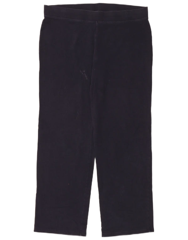 Pantaloni da tuta da donna Marks & Spencer UK 18 XL Cotone blu navy