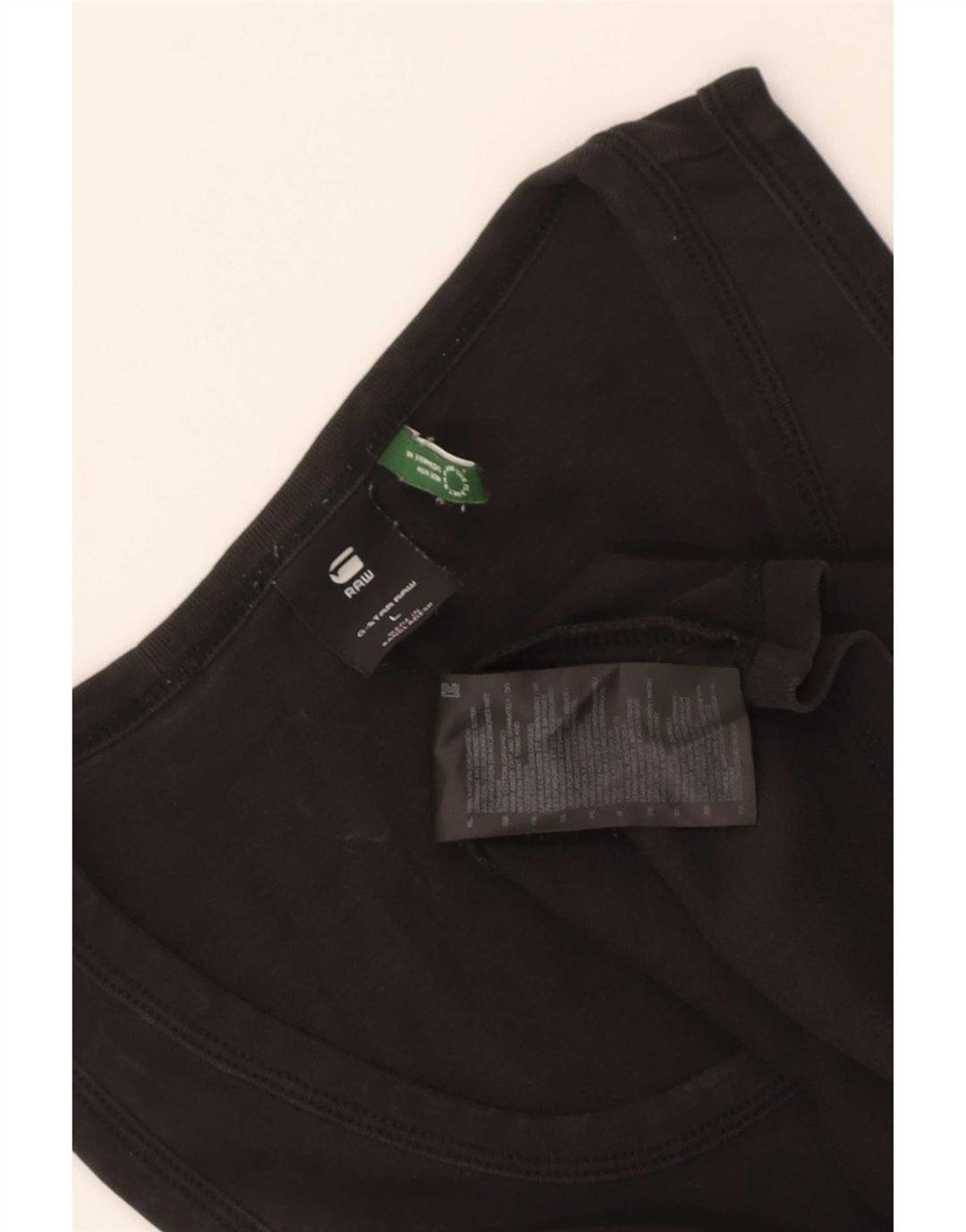 Canotta da uomo G-Star grande in cotone nero