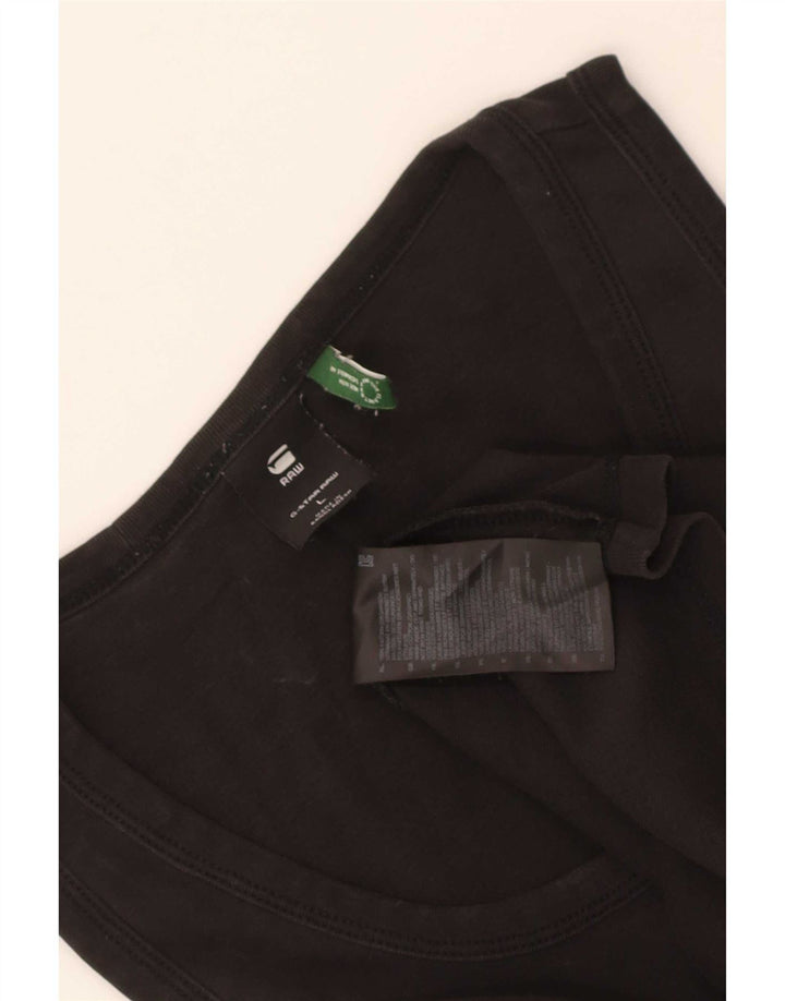 Canotta da uomo G-Star grande in cotone nero