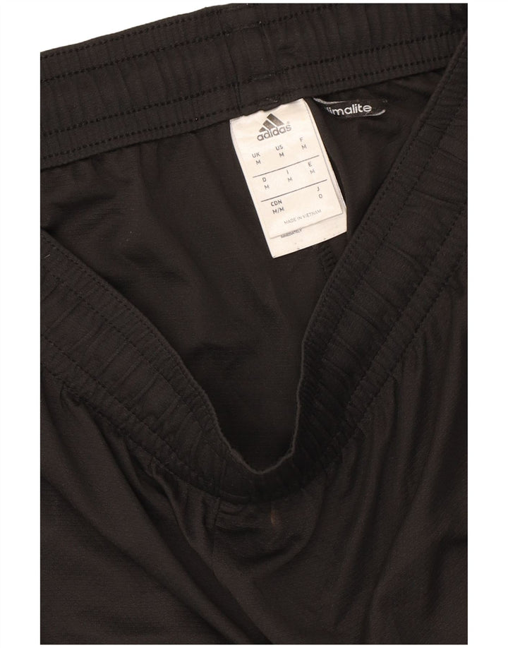Pantaloncini sportivi Adidas Climalite da uomo medio poliestere nero